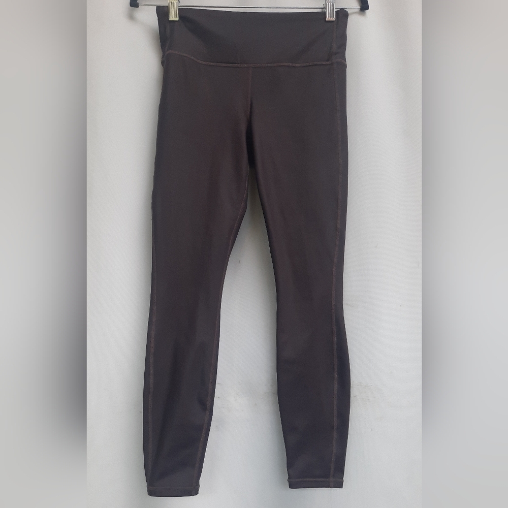 Athleta High Rise Chaturanga Shine Tight Legging Gray Small